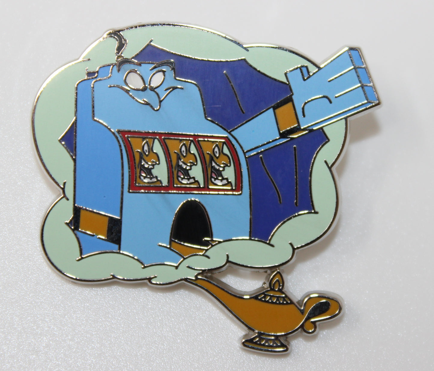 Slot Machine Genie Aladdin 30th Anniversary Mystery Disney Pin