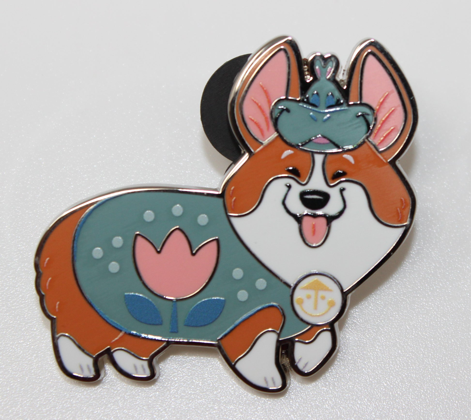 Small World Hippo Dog Dogs & Cats Halloween Mystery Disney Pin