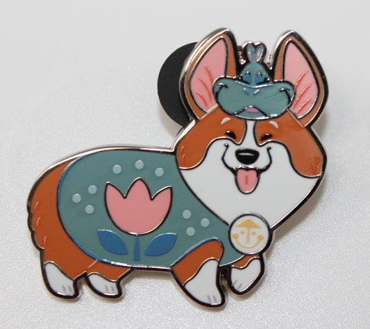 Small World Hippo Dog Dogs & Cats Halloween Mystery Disney Pin