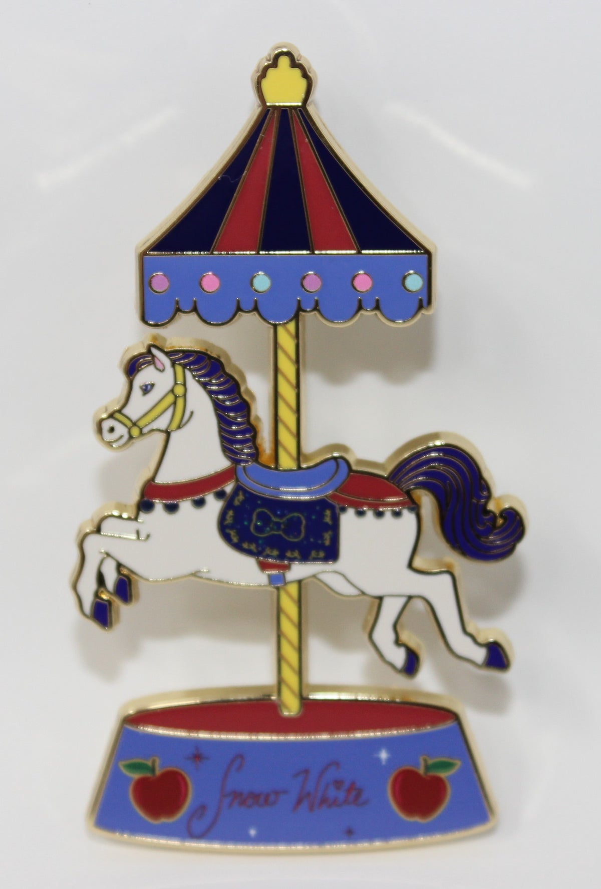 Snow White Disney Princess Royal Carousel Pink a la Mode Mystery Disney Pin