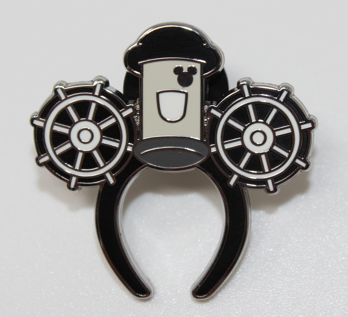 Steamboat Willie Ear Headband Chaser Disneyland 2025 Hidden Disney Wave A Pin