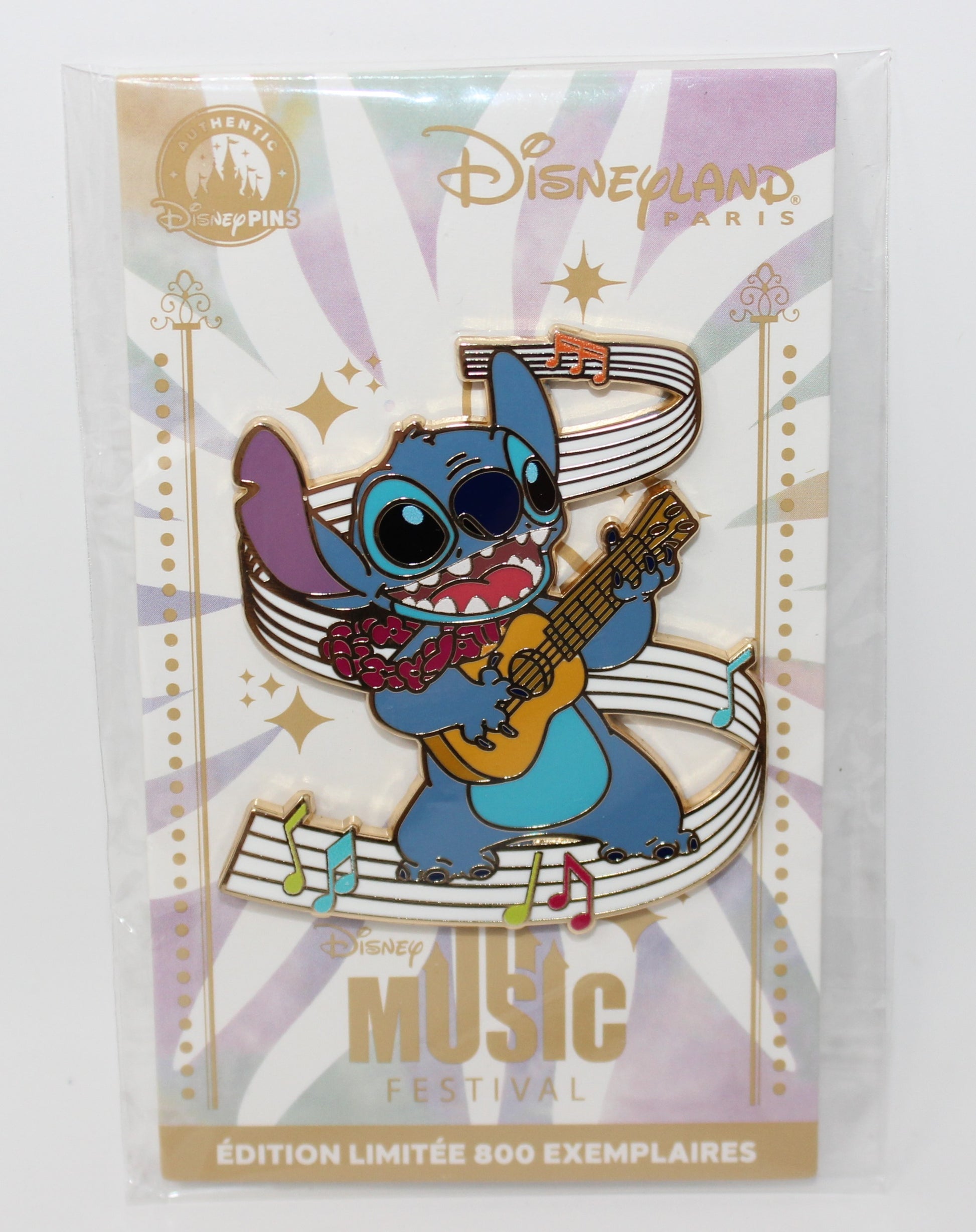 Stitch 2025 Music Festival Disneyland Paris Disney Pin