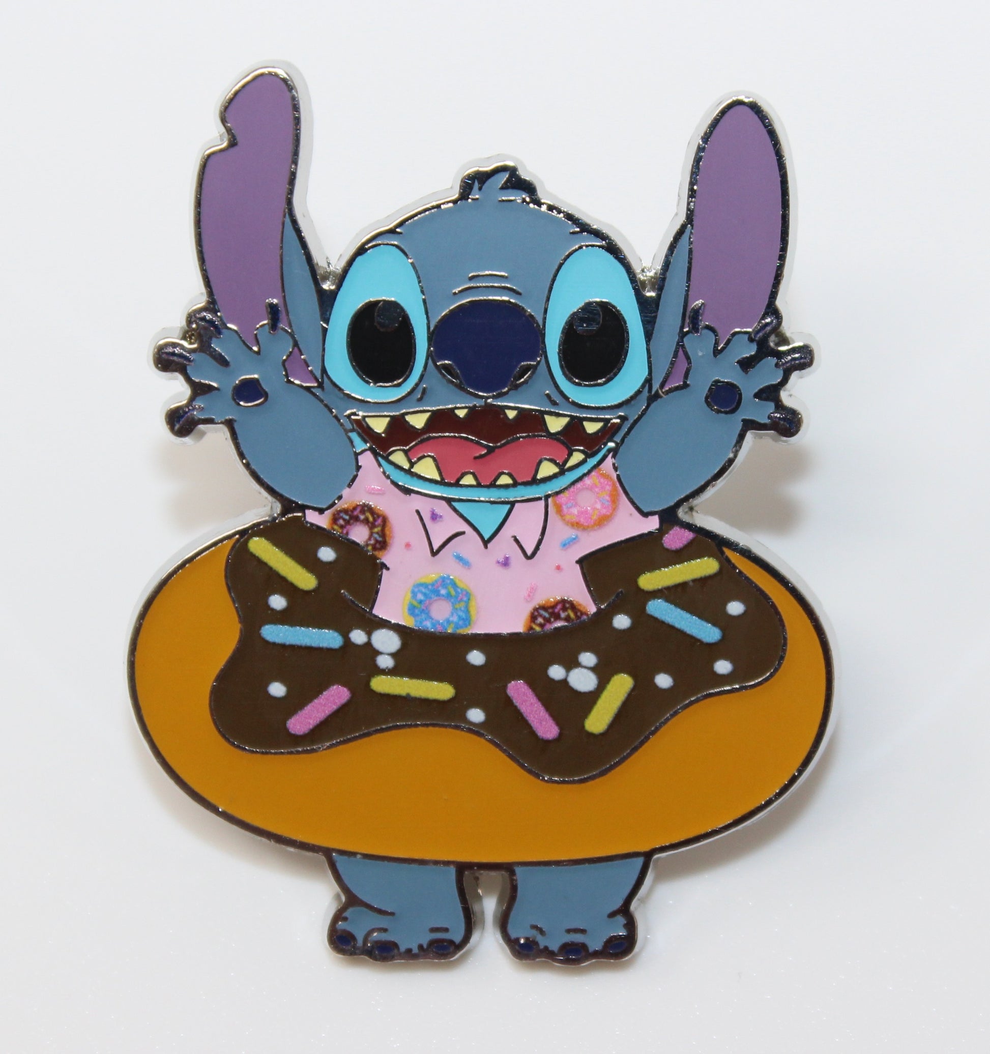 Stitch Donut Stitch Attacks Snacks Mystery Disney Pin