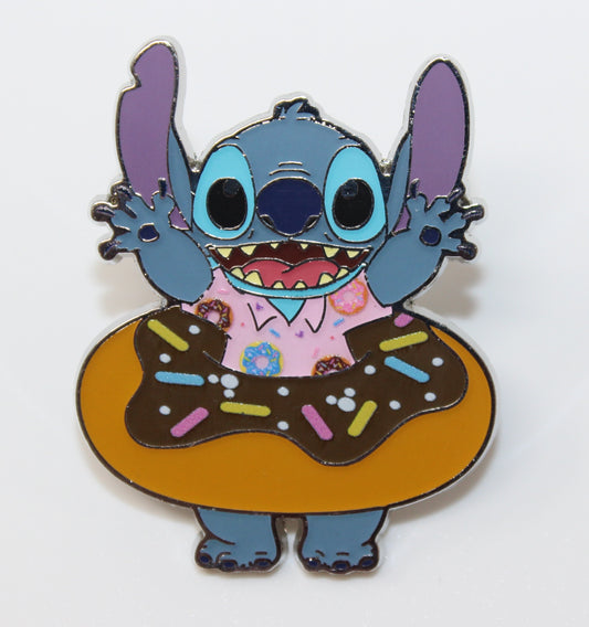 Stitch Donut Stitch Attacks Snacks Mystery Disney Pin