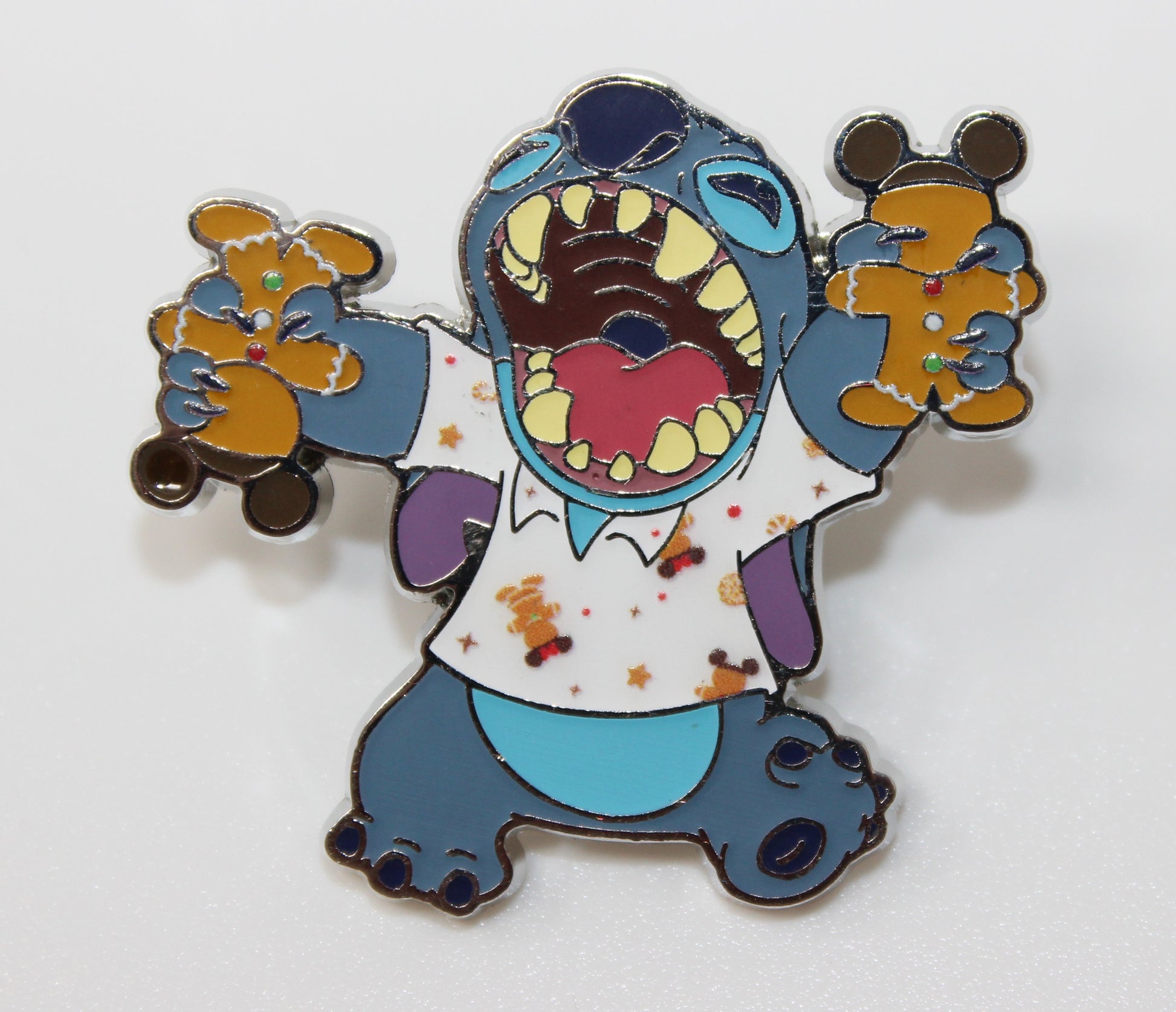 Stitch Gingerbread Man Stitch Attacks Snacks Mystery Disney Pin
