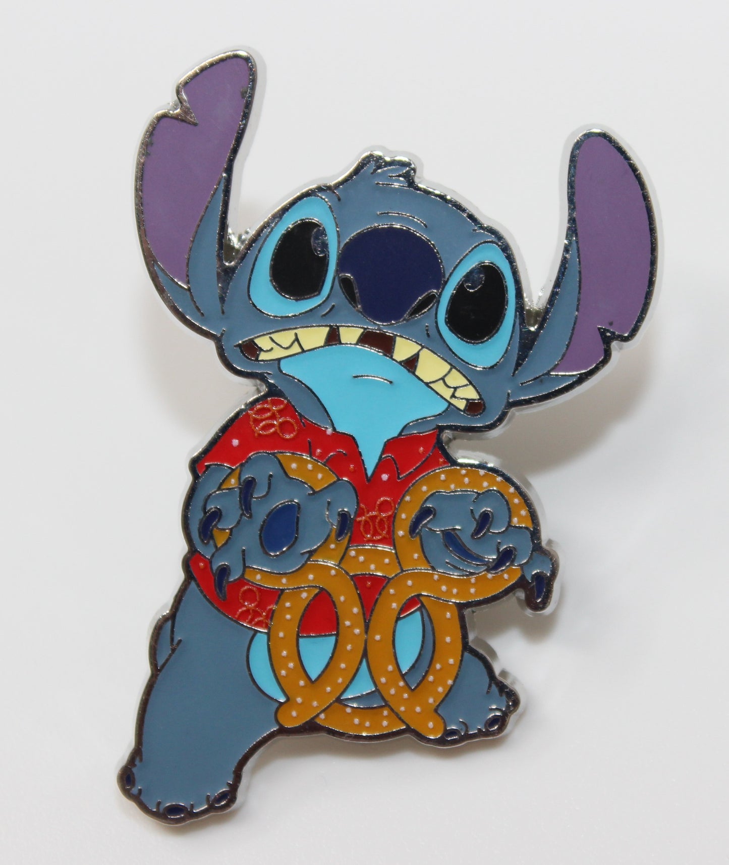 Stitch Pretzel Stitch Attacks Snacks Mystery Disney Pin