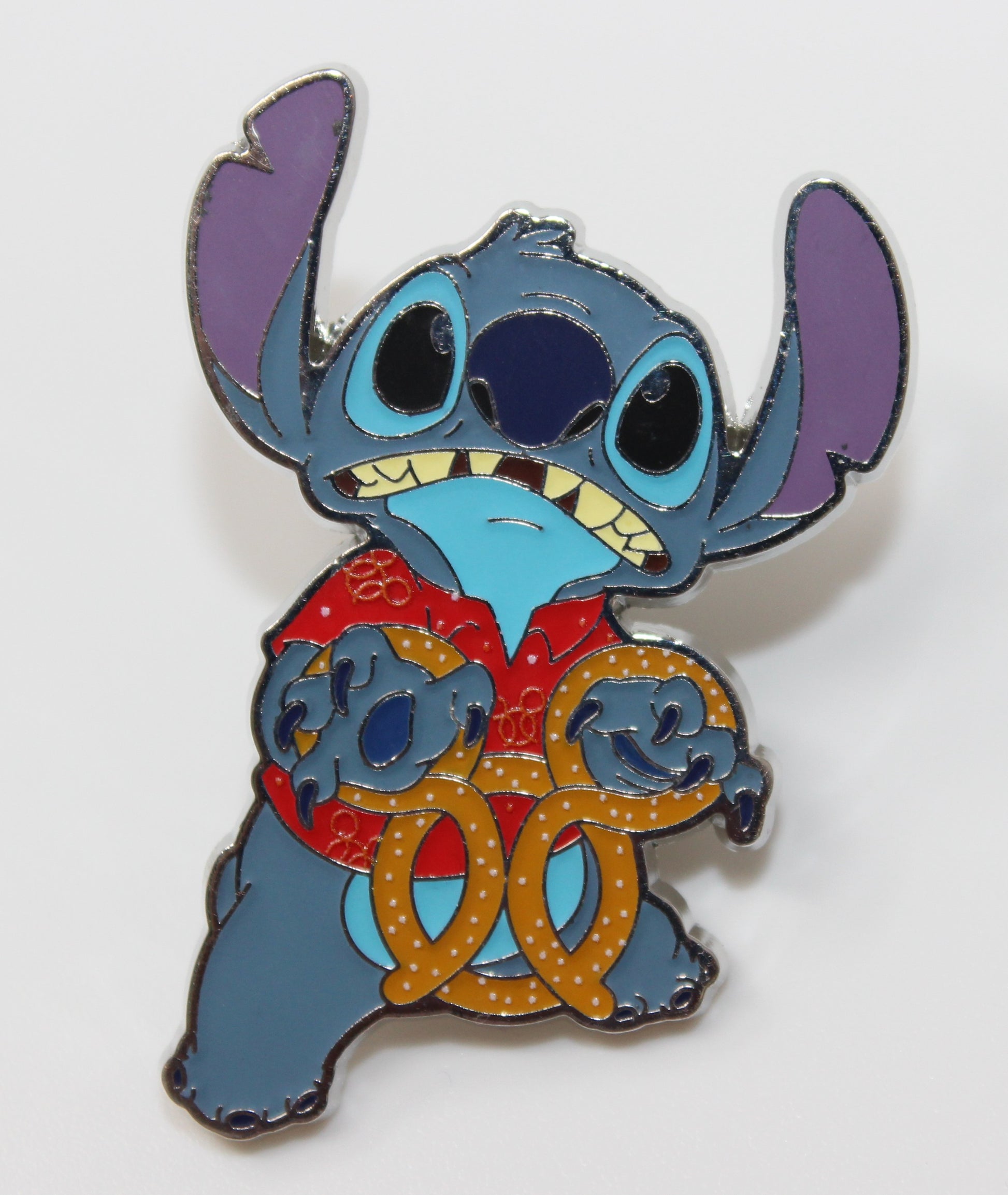 Stitch Pretzel Stitch Attacks Snacks Mystery Disney Pin