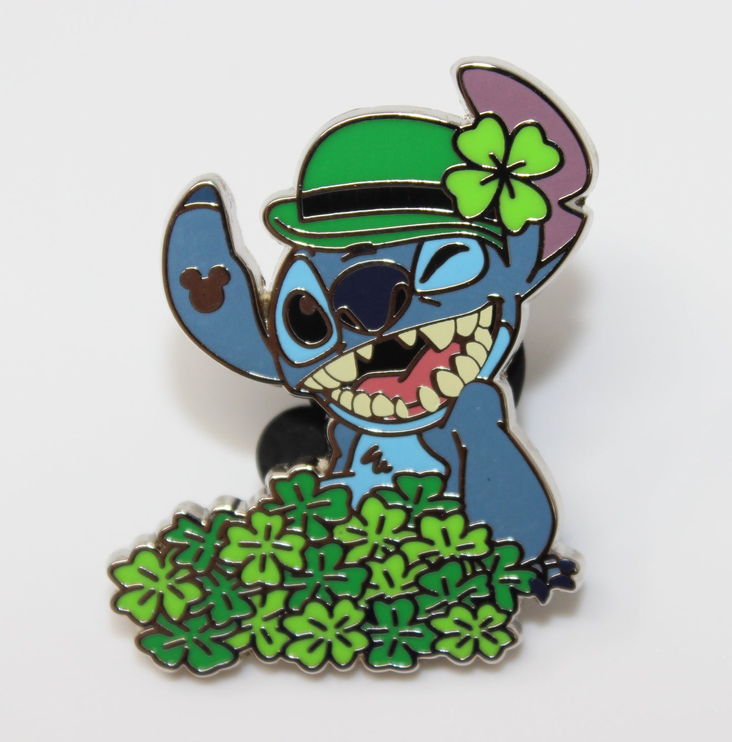 Stitch St. Patrick's Day Holidays 2024 Hidden Disney Pin