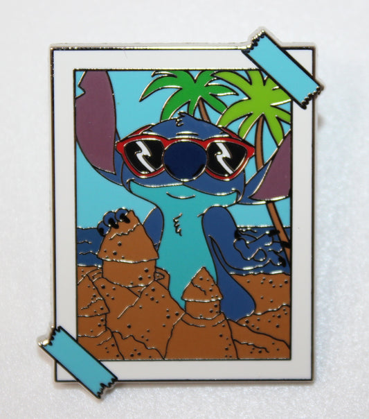 Stitch with Sandcastle Stitch Photos Mystery Disney Pin
