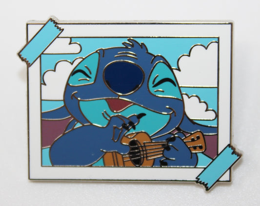 Stitch with Ukulele Stitch Photos Mystery Disney Pin