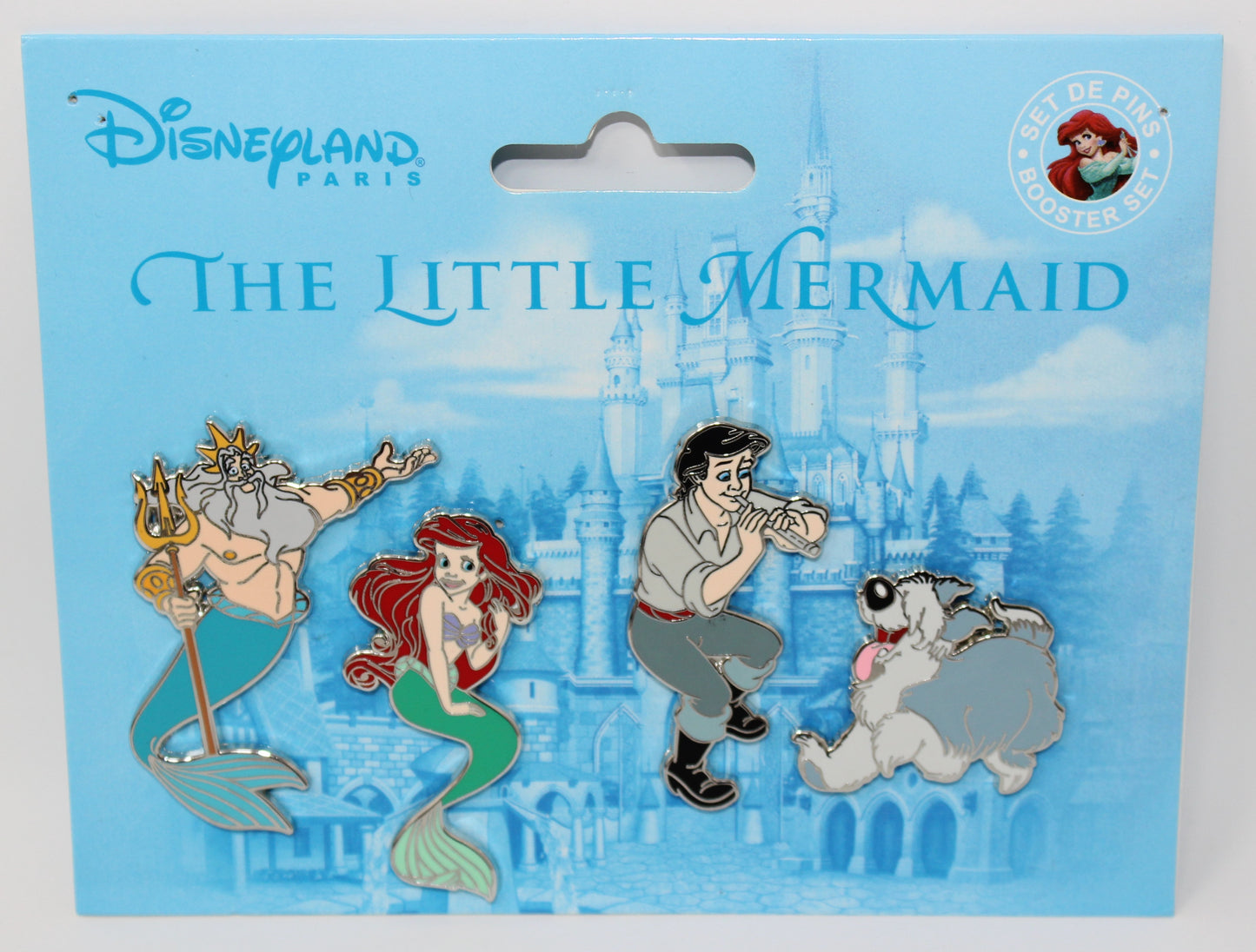 The Little Mermaid Disneyland Paris Disney Pin Booster Set