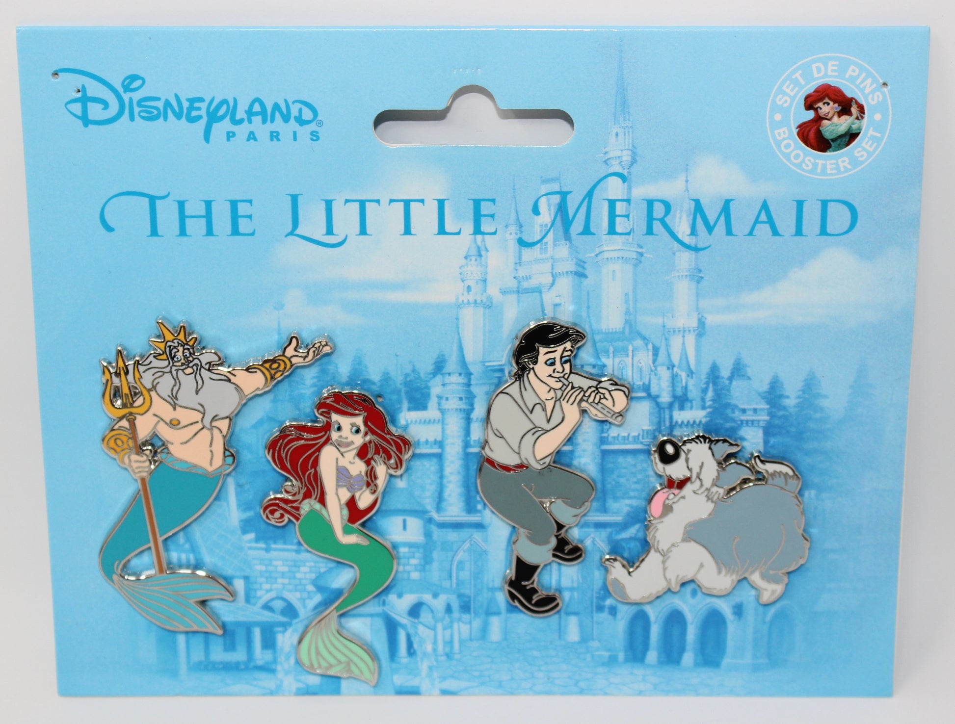 The Little Mermaid Disneyland Paris Disney Pin Booster Set