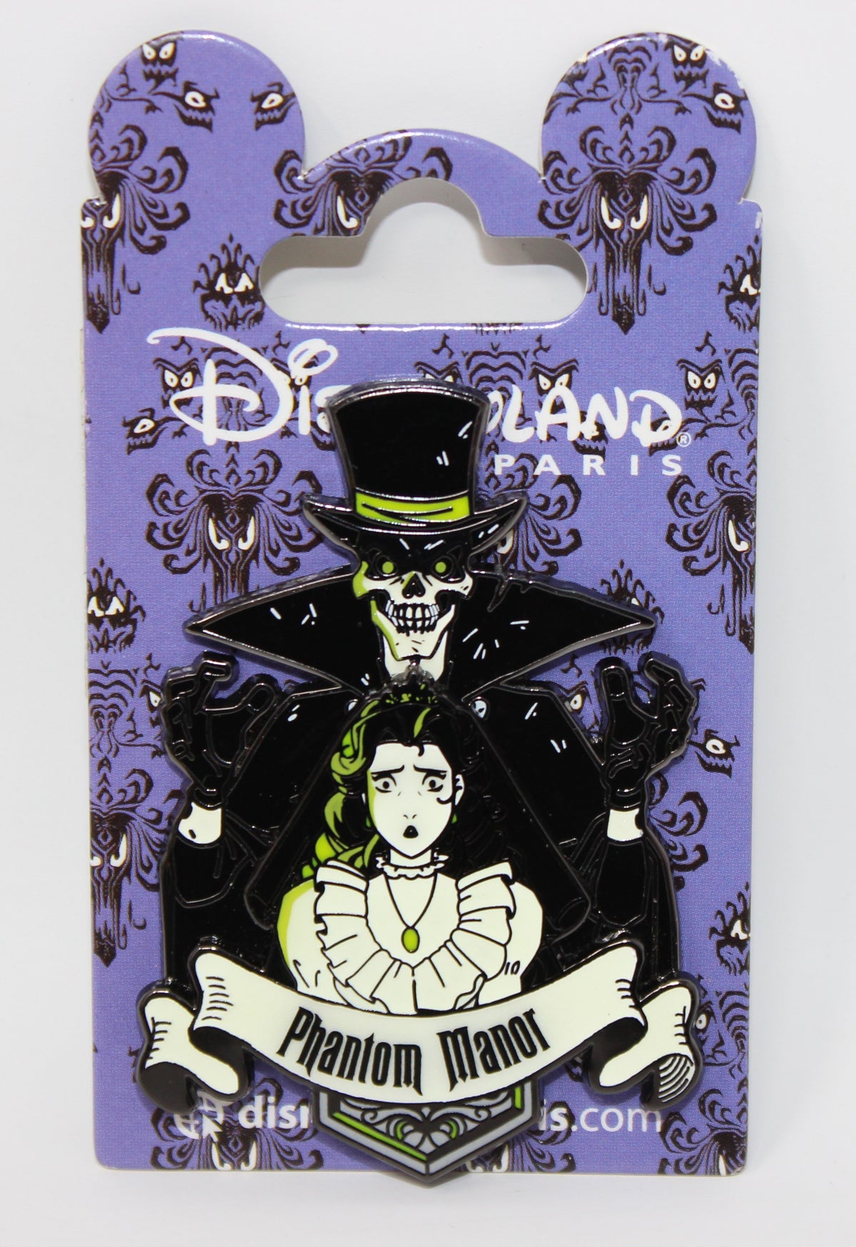 The Phantom & Melanie Ravenswood Phantom Manor Disneyland Paris Disney Pin