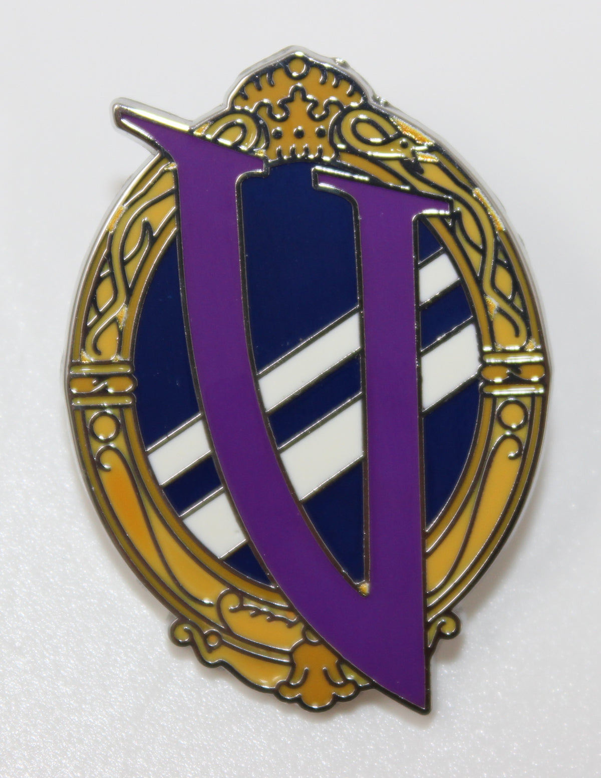 Villains Unfairly Ever After V Attraction Alphabet Mystery Disney Pin
