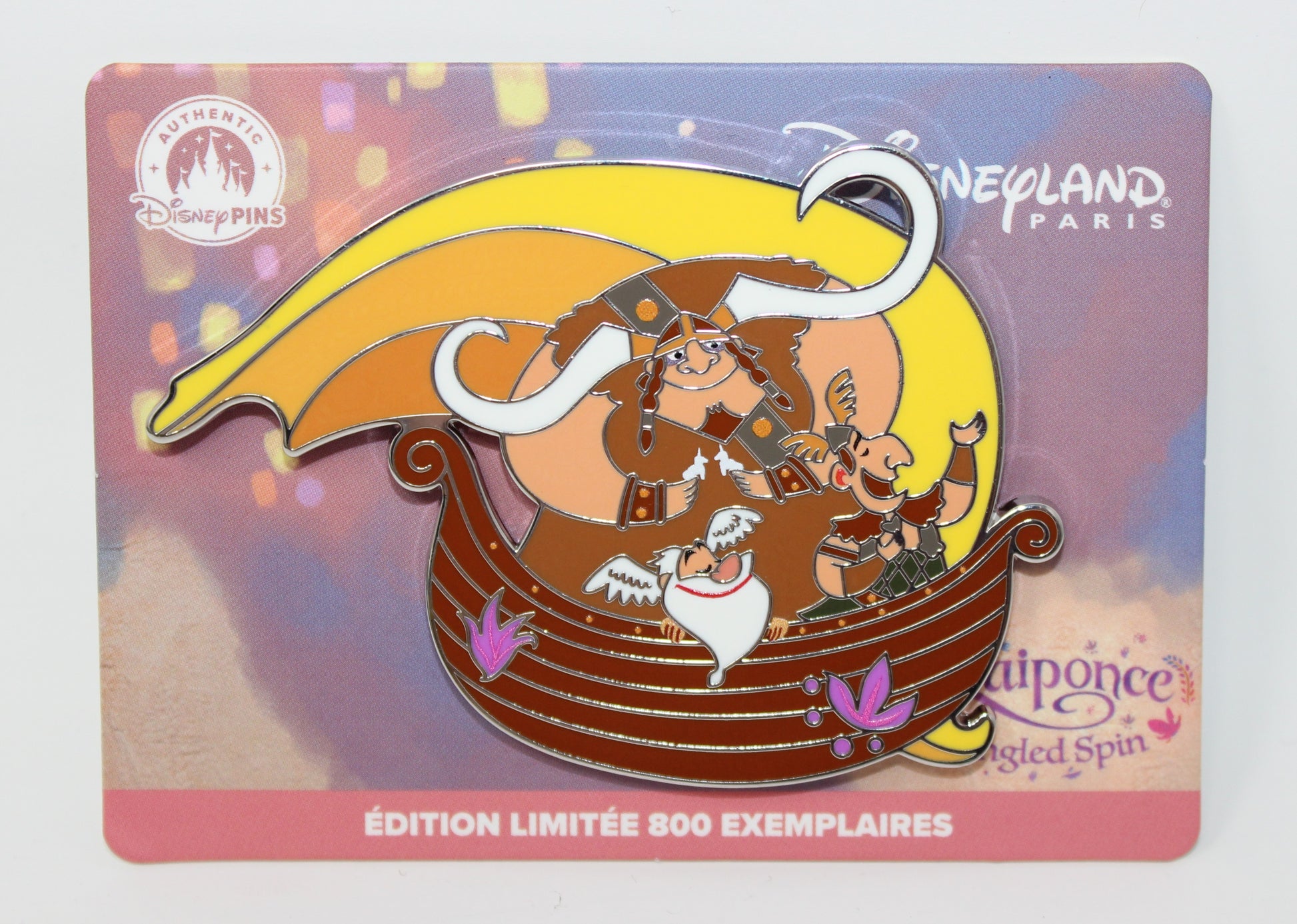 Vladimir Big Nose & Attila Raiponce Tangled Spin Disneyland Paris Disney Pin