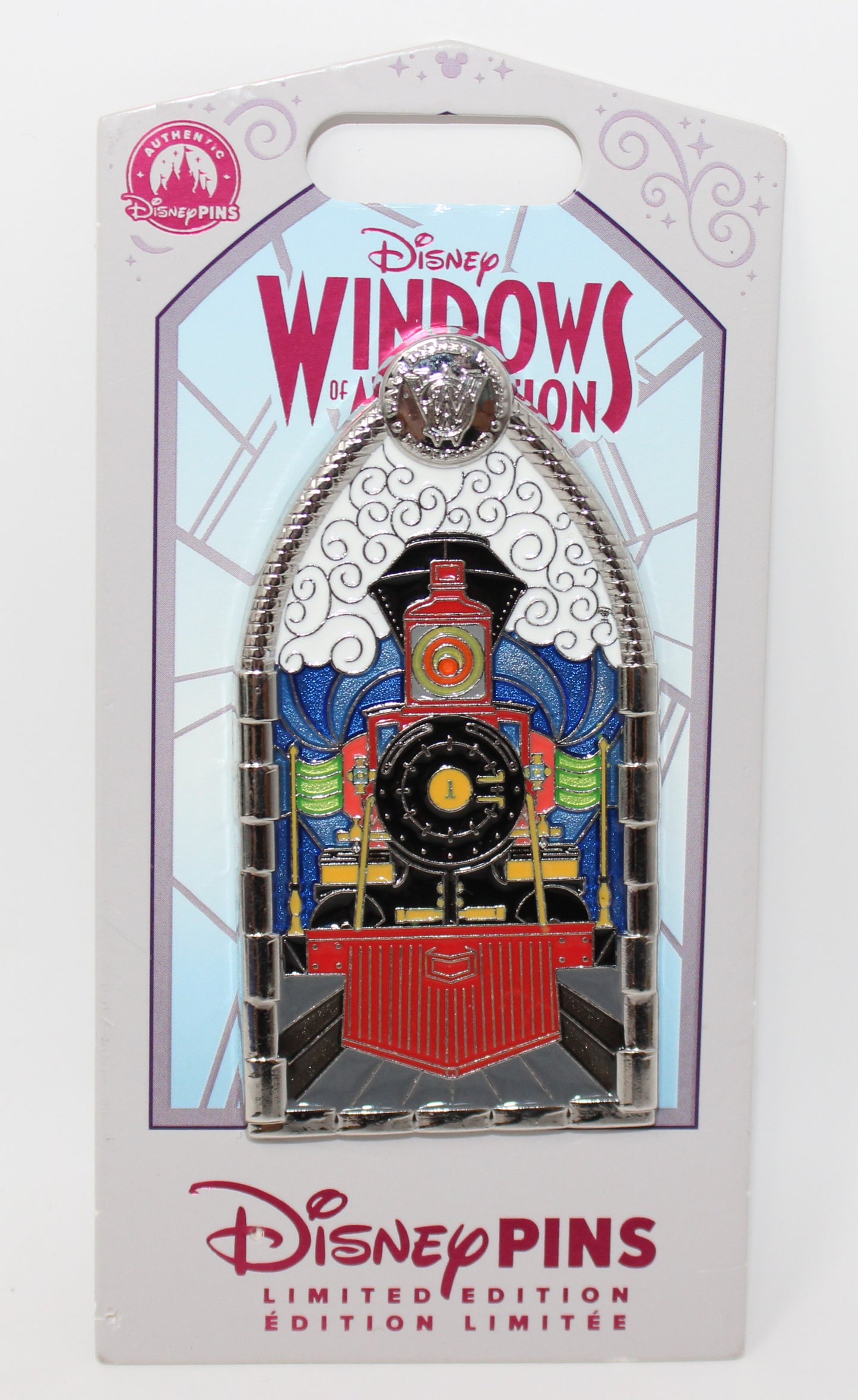 WDW Railroad Windows of Attraction Limited Edition Disney Pin