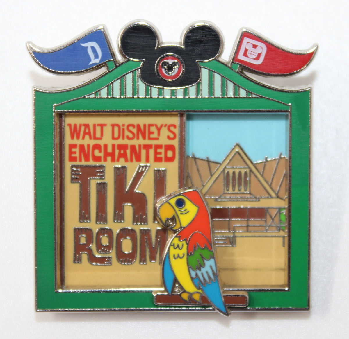 Walt Disney's Enchanted Tiki Room Bicoastal Adventures Disney Pin