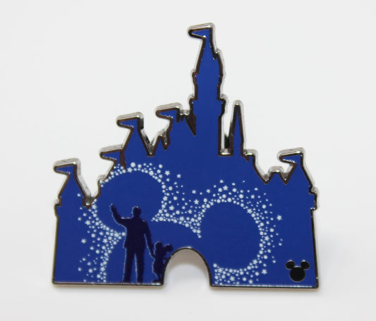 Walt & Mickey Castle Disneyland 2025 Hidden Disney Wave B Pin