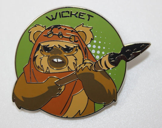 Wicket Star Wars Mystery Disney Pin