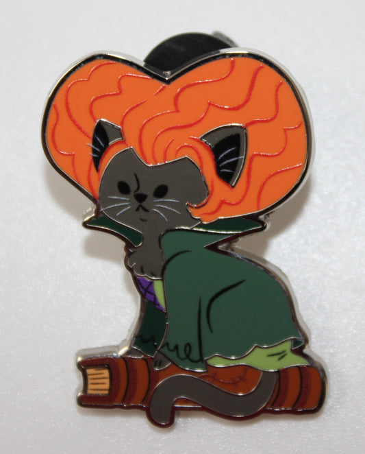 Winifred Sanderson Cat Dogs & Cats Halloween Mystery Disney Pin