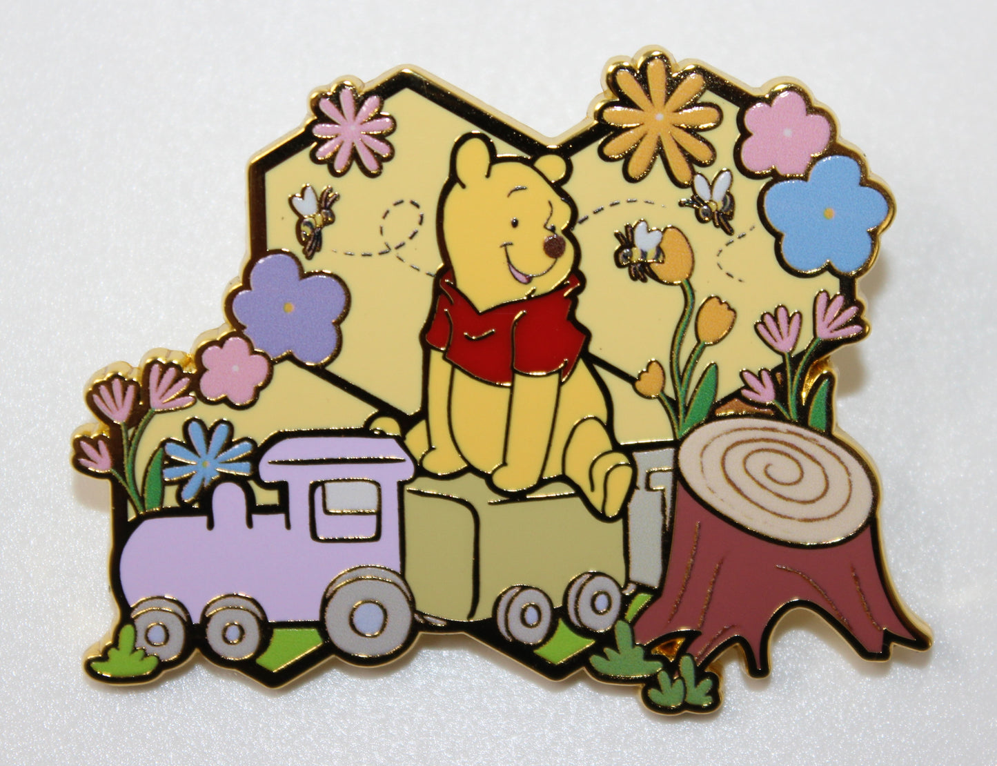 Winnie the Pooh Honeycomb Characters Mystery BoxLunch Pin