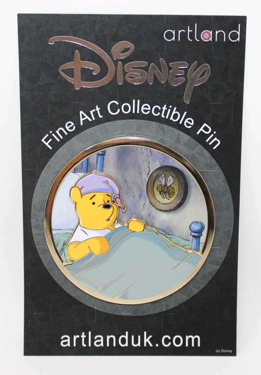 Winnie the Pooh Ready for Bed Artland Fine Art Collectible AP Disney Pin