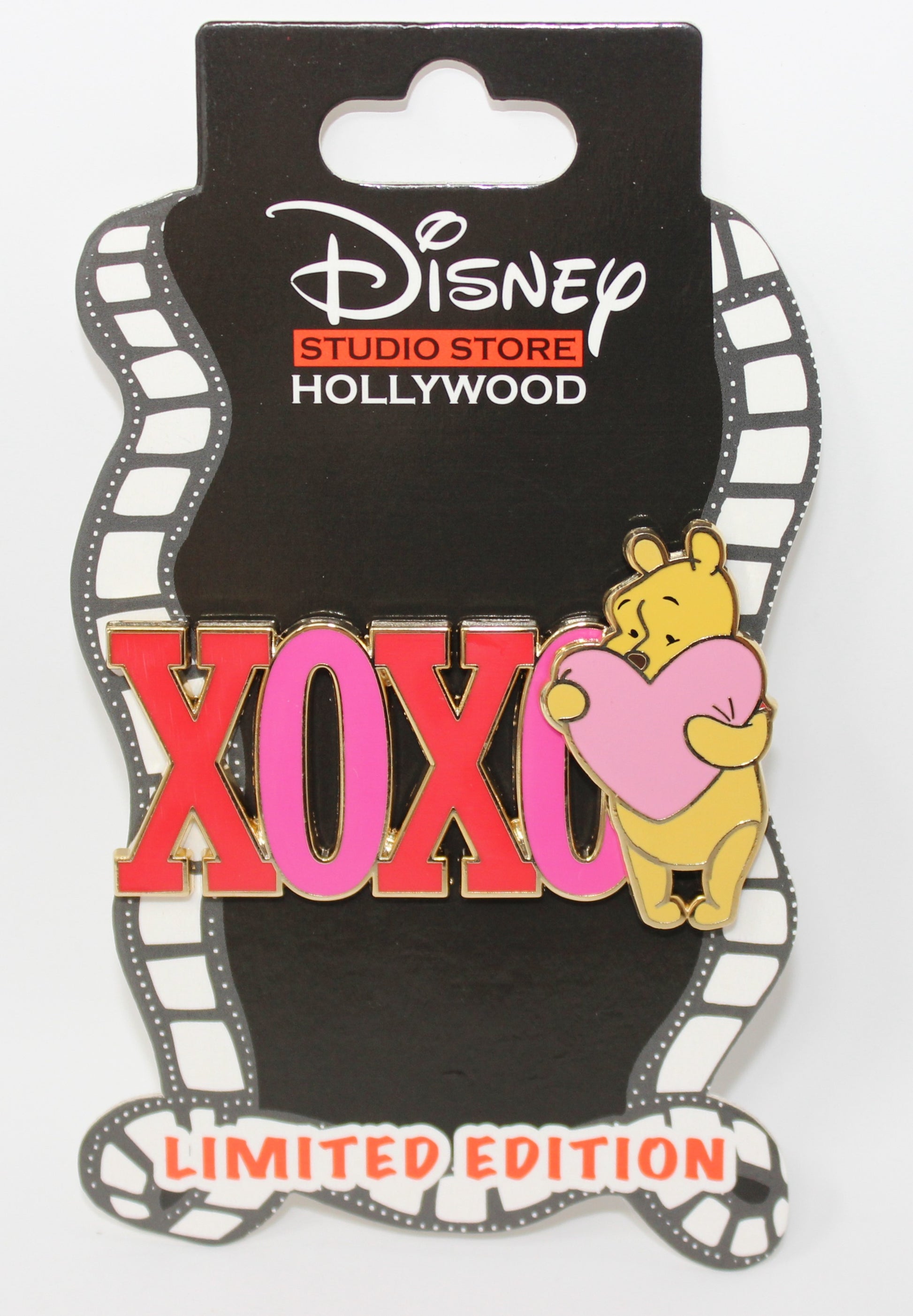 Winnie the Pooh XOXO 2025 Valentine's Day Disney Studio Store Hollywood Disney Pin