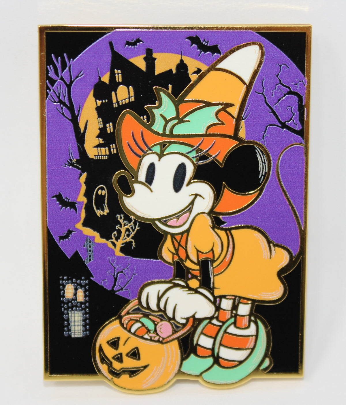 Witch Minnie Mouse It's Halloween Everybody Pink a la Mode Mystery Disney Pin