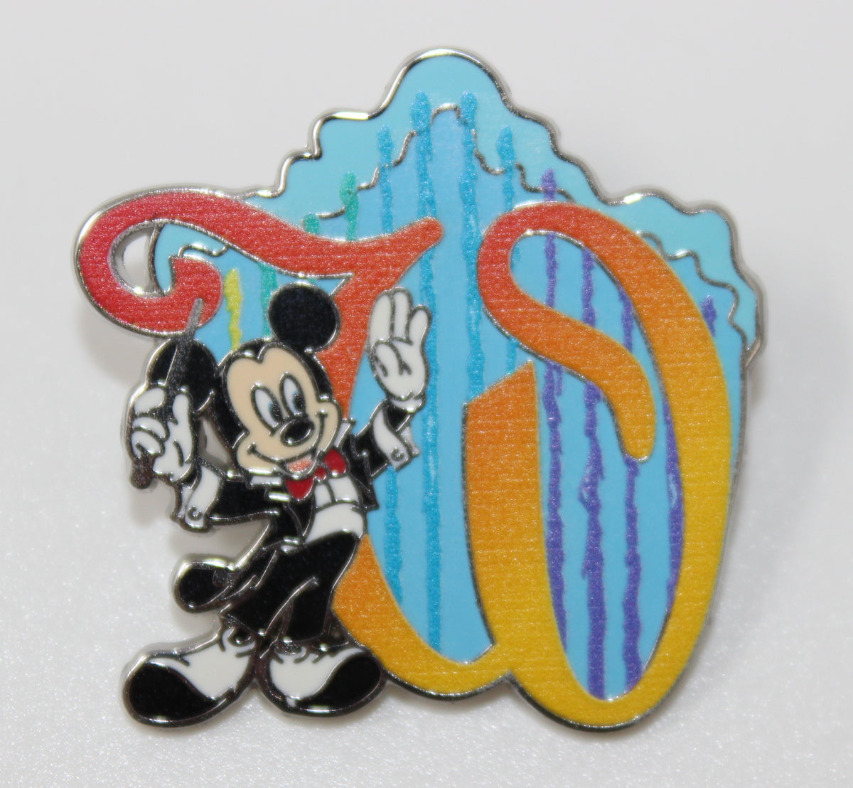 World of Color W Attraction Alphabet Mystery Disney Pin