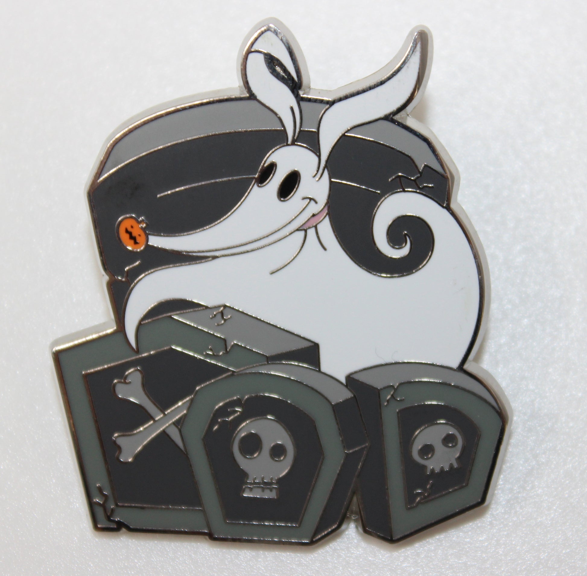 Zero Nightmare Before Christmas Tombstones Mystery Disney Pin