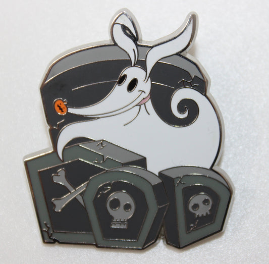 Zero Nightmare Before Christmas Tombstones Mystery Disney Pin