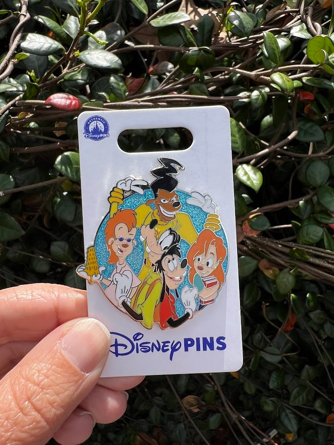 A Goofy Movie Characters Glitter Disney Pin