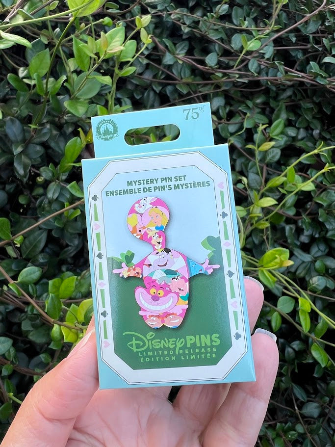 Alice in Wonderland 75th Anniversary Mystery Disney Pin Pack