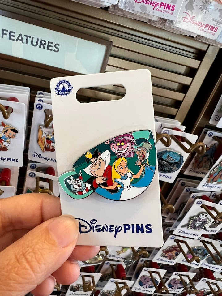 Alice in Wonderland Characters Teacup Disney Pin