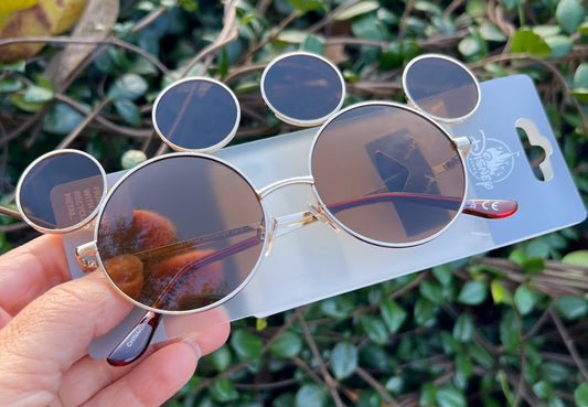 Disney Parks Amber & Gold Mickey Mouse Icon Sunglasses