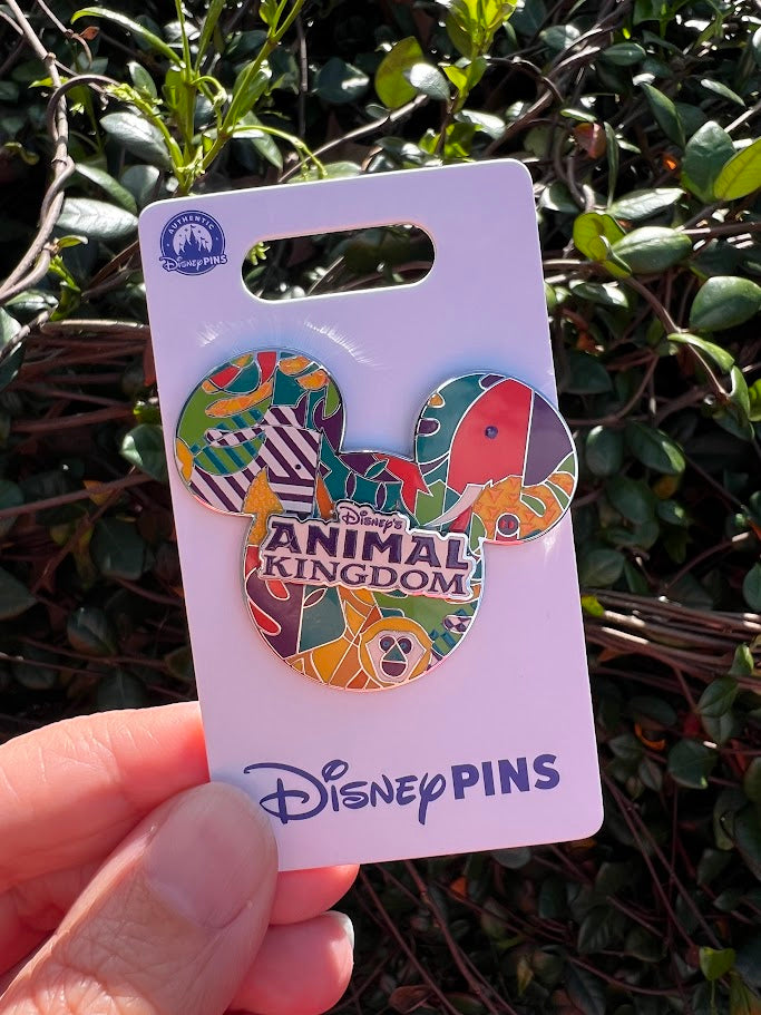 Animal Kingdom Mickey Icon Disney Pin