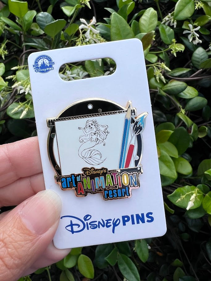 Ariel Sketch Art of Animation Resort Disney Pin