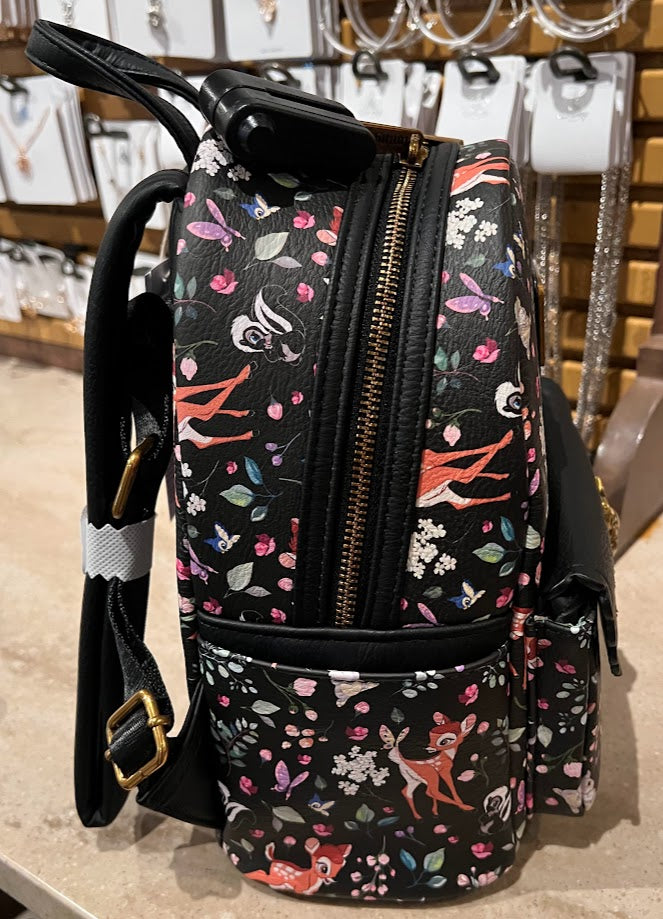Bambi & Friends Floral Loungefly Disney Mini Backpack