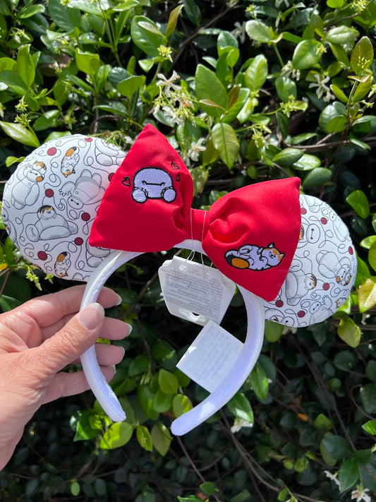 Baymax & Mochi Minnie Mouse Ears Headband