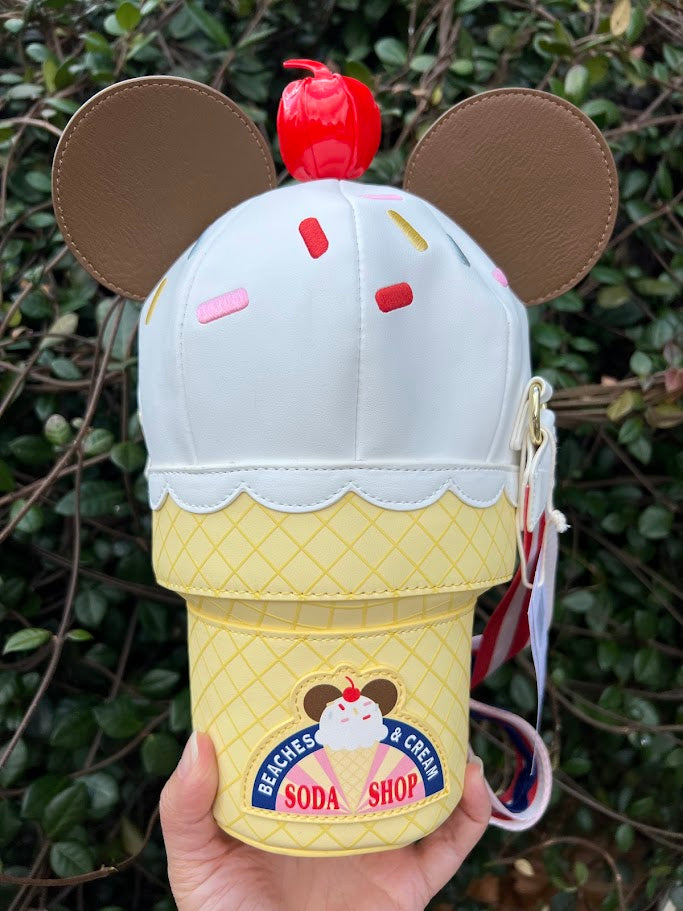 Beaches & Cream Ice Cream Loungefly Disney Purse
