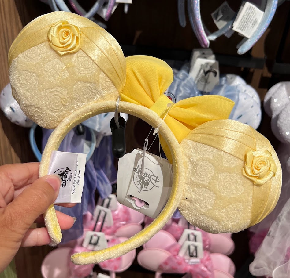Belle Minnie Mouse Ears Headband