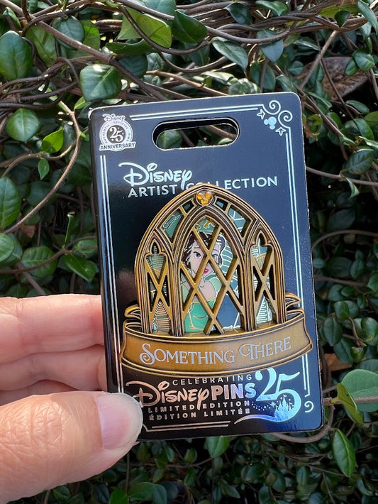 Belle Something There Artist Collection Limited Edition Disney Pin