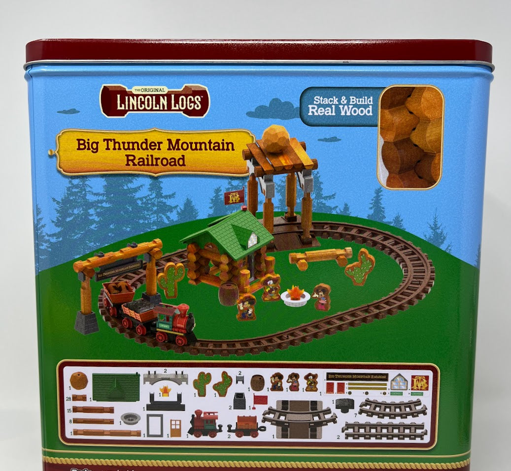 Big Thunder Mountain Railroad Lincoln Logs Building Set