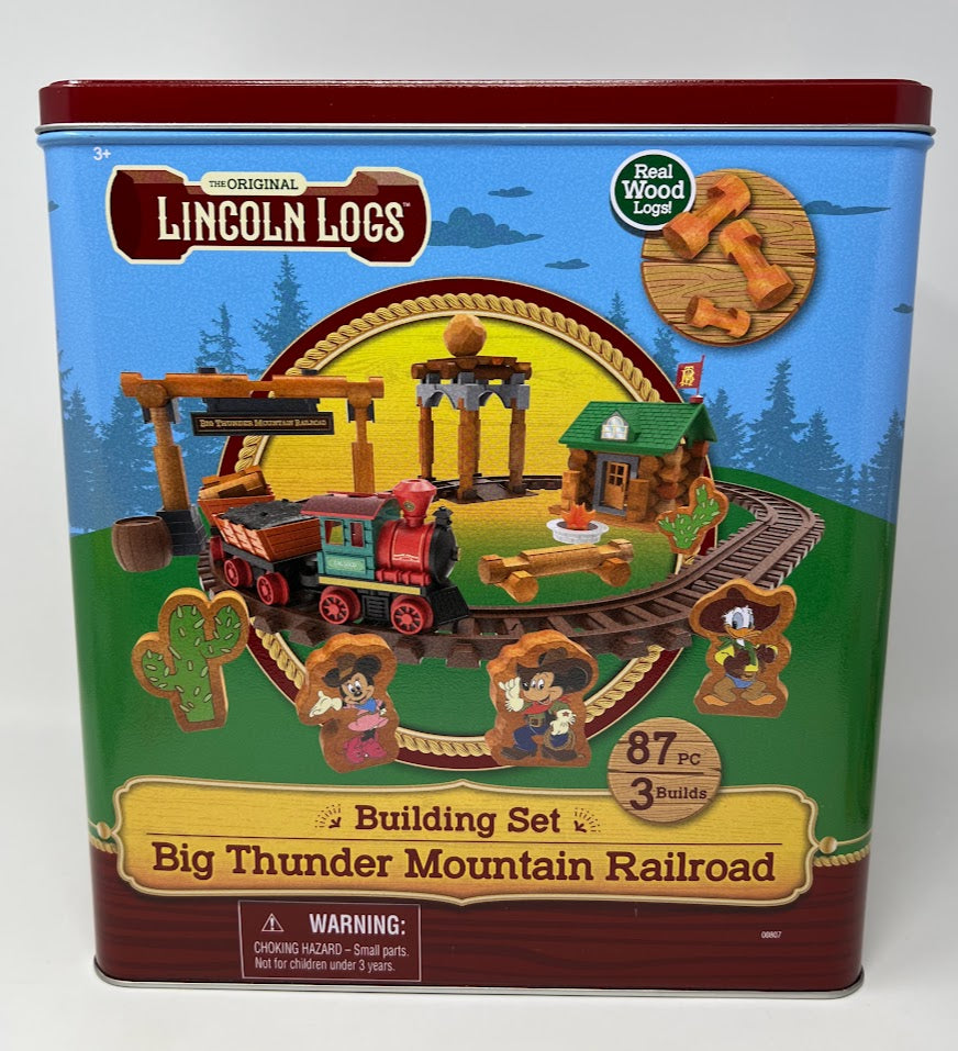 Big Thunder Mountain Railroad Lincoln Logs Building Set