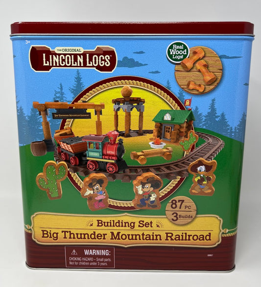 Big Thunder Mountain Railroad Lincoln Logs Building Set