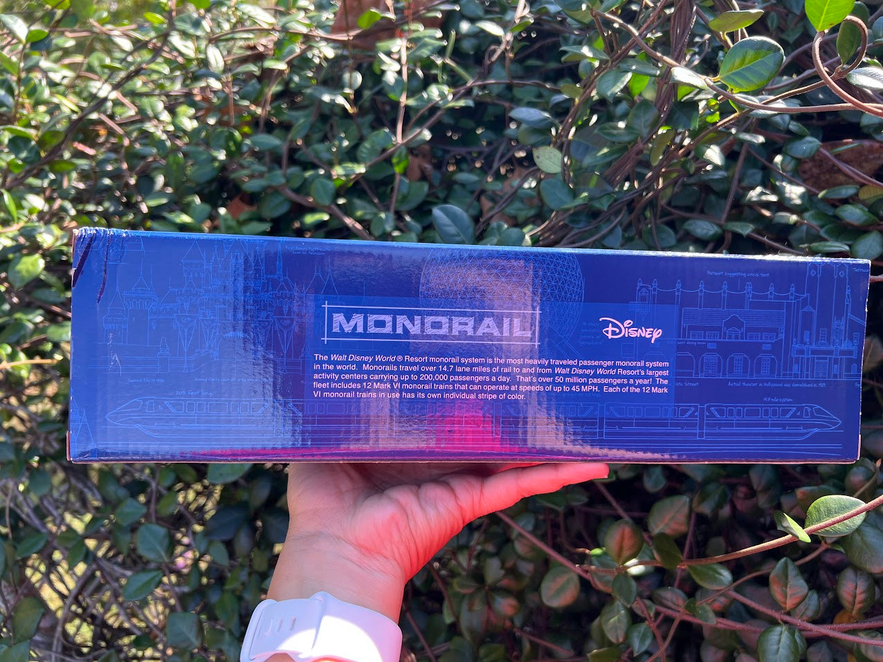 Disney Parks Black Monorail 4 Piece Die-Cast Metal Set
