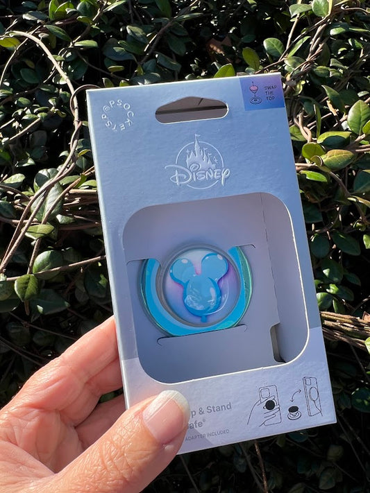 Blue Mickey Balloon PopSocket