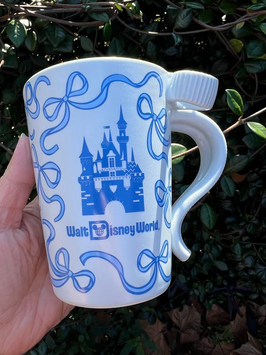 Blue Ribbons Walt Disney World Starbucks Mug 14 oz.