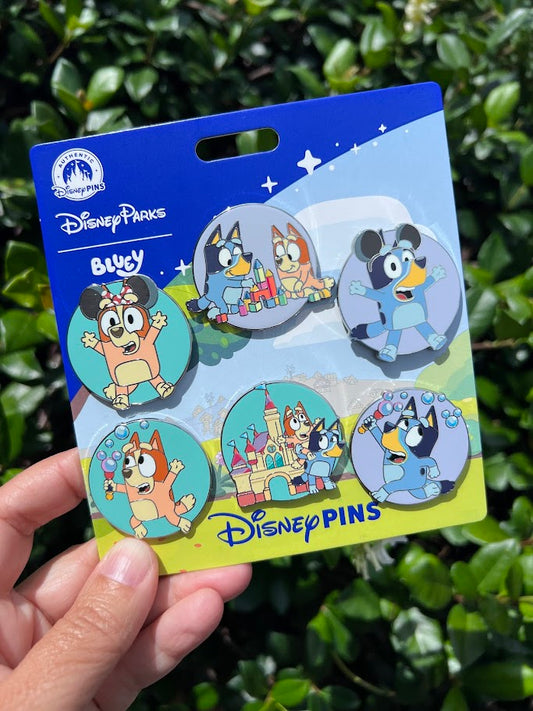 Bluey Disney Pin Booster Set