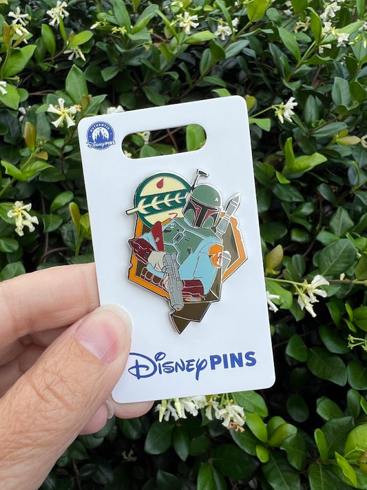 Boba Fett Star Wars Disney Pin